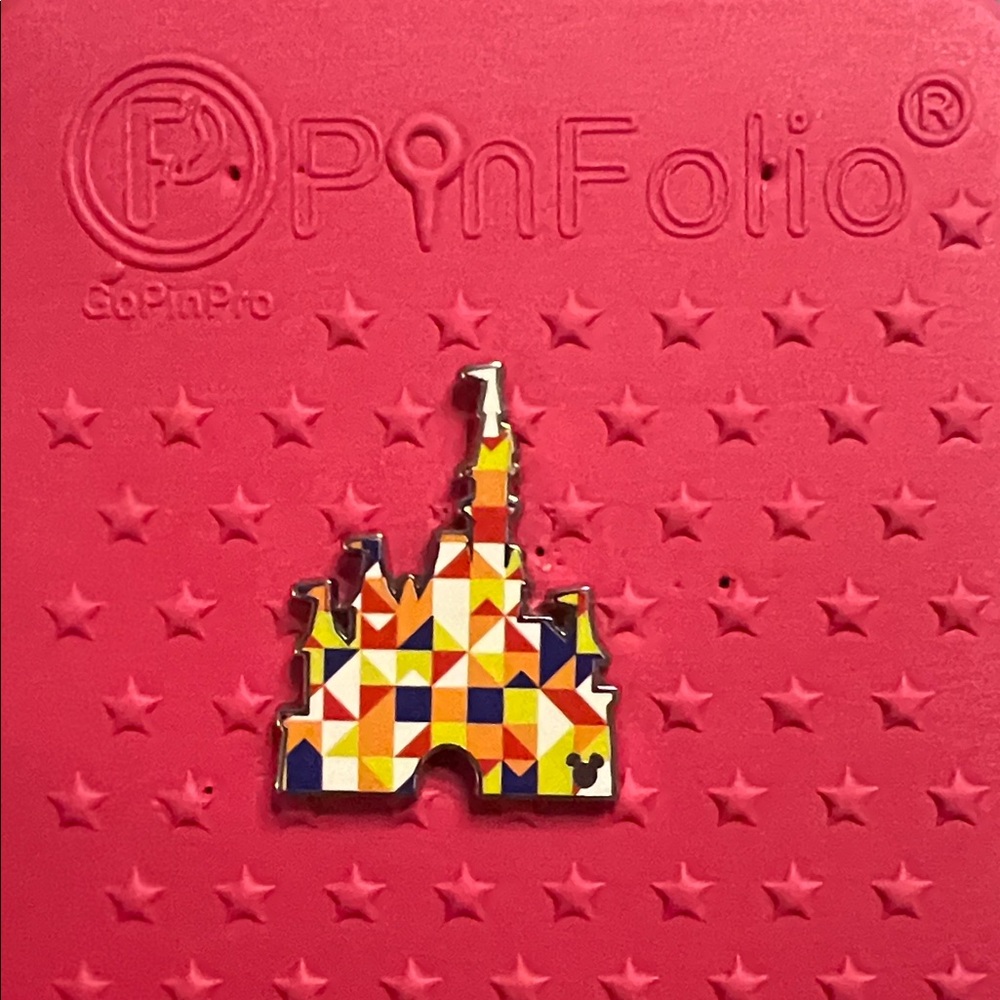 Walt Disney World - Wave B 2025 - Trading Pin - Geometric Castle